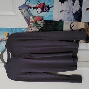 Jungmaven Men's Long Sleeve Henley in Heathered Charcoal